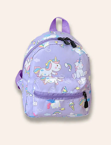 Cartoon Dinosaur Unicorn Backpack